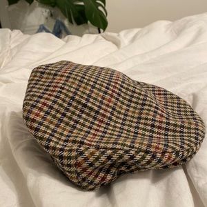 Newspaper Boy Plaid Hat